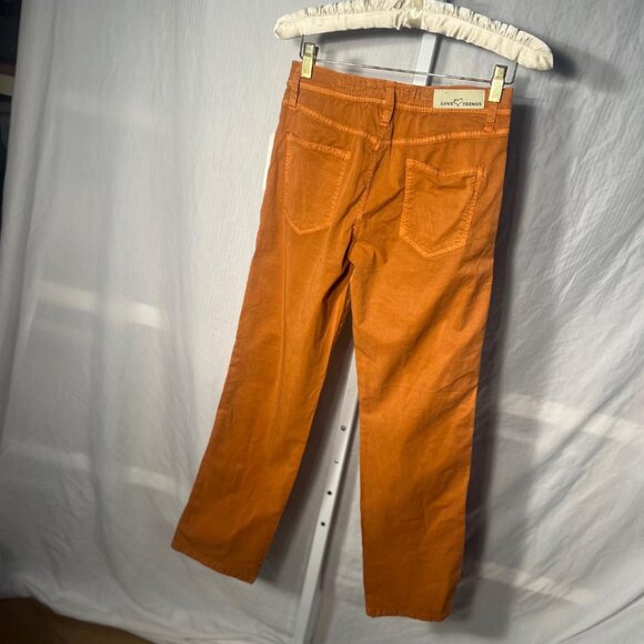NWT Love Trends Pleated Pants in Rust - Size 1 - Picture 5 of 7